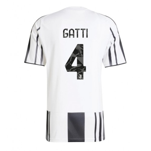 Moški Nogometni dresi Juventus Federico Gatti #4 Domači 2025-26 Kratek Rokav